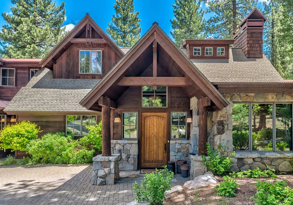 12223 Pete Alvertson Drive Home in Truckee, California. Escape to the serene beauty of Lake Tahoe in this stunning home that offers a fresh perspective on the classic mountain retreat. With a harmonious blend of modern updates and rustic charm, this property is a true gem in one of the most picturesque settings in the world.
