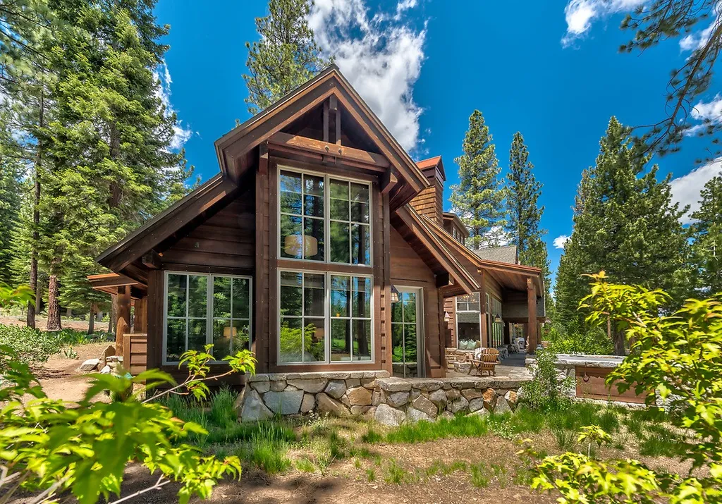 12223 Pete Alvertson Drive Home in Truckee, California. Escape to the serene beauty of Lake Tahoe in this stunning home that offers a fresh perspective on the classic mountain retreat. With a harmonious blend of modern updates and rustic charm, this property is a true gem in one of the most picturesque settings in the world.