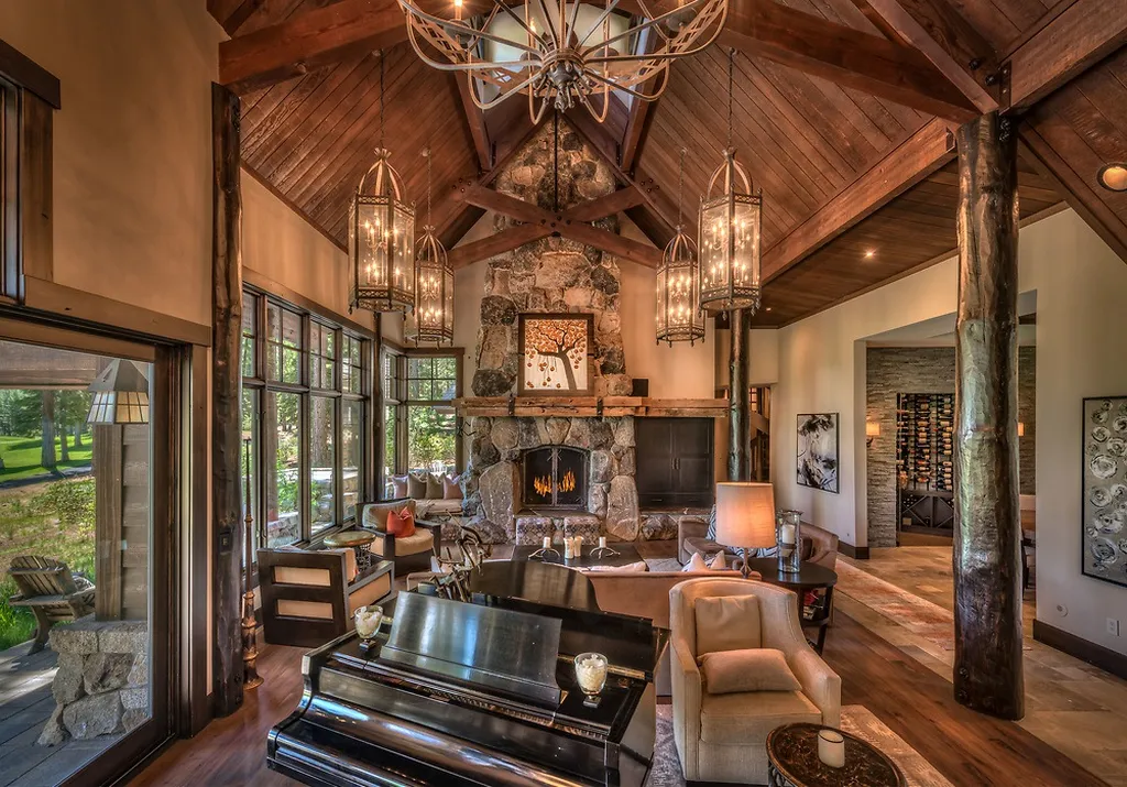 12223 Pete Alvertson Drive Home in Truckee, California. Escape to the serene beauty of Lake Tahoe in this stunning home that offers a fresh perspective on the classic mountain retreat. With a harmonious blend of modern updates and rustic charm, this property is a true gem in one of the most picturesque settings in the world.