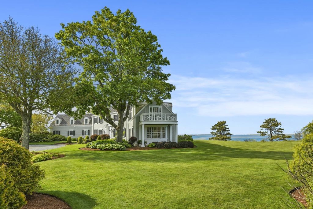 $15.3 Million Oceanfront Estate in North Chatham, Massachusetts Blends Classic Architecture with Modern Luxury