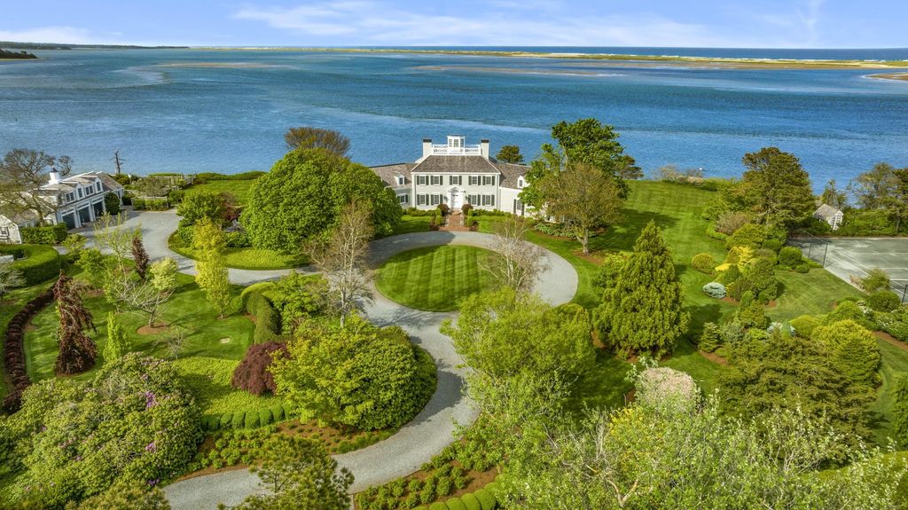 $15.3 Million Oceanfront Estate in North Chatham, Massachusetts Blends Classic Architecture with Modern Luxury