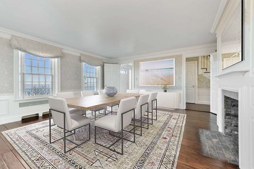 $15.3 Million Oceanfront Estate in North Chatham, Massachusetts Blends Classic Architecture with Modern Luxury
