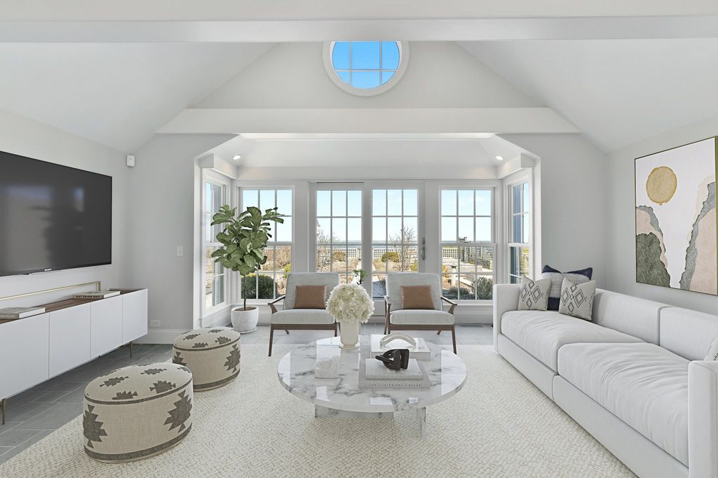 $15.3 Million Oceanfront Estate in North Chatham, Massachusetts Blends Classic Architecture with Modern Luxury