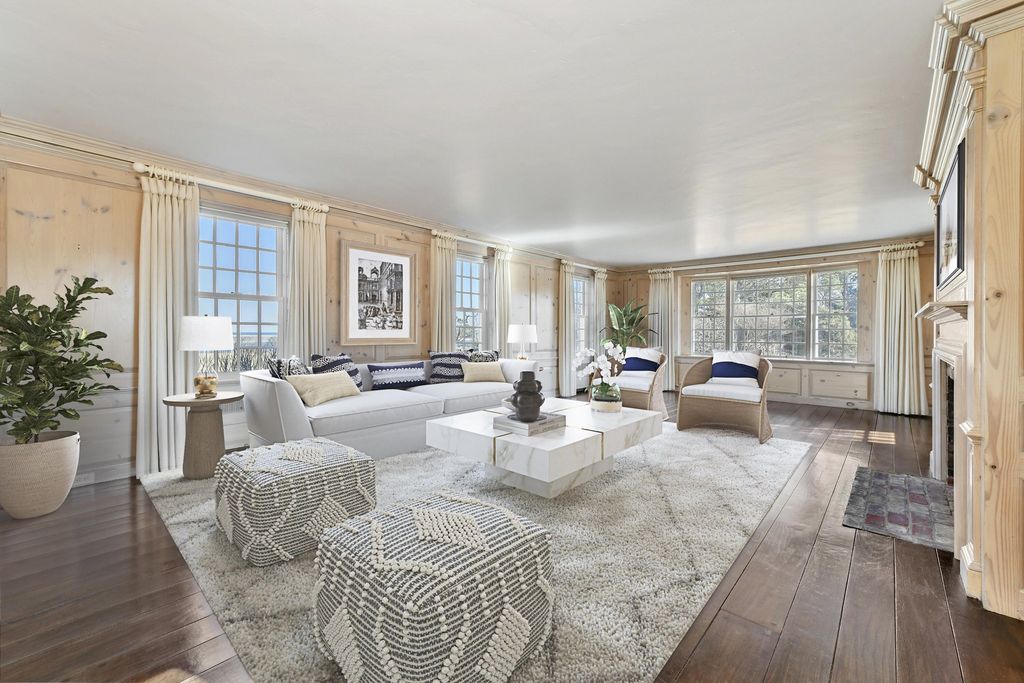 $15.3 Million Oceanfront Estate in North Chatham, Massachusetts Blends Classic Architecture with Modern Luxury