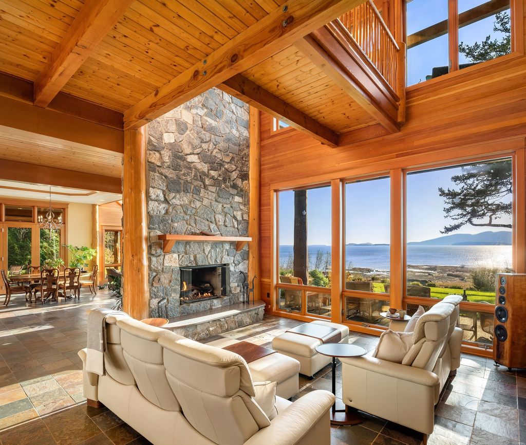 $2.88 Million Home in Washington's San Juan Islands Showcases Artisanal Elegance and Captivating Views