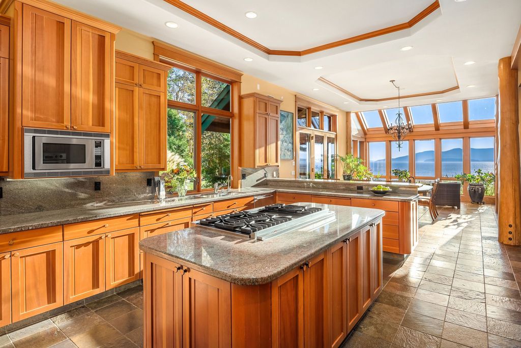 $2.88 Million Home in Washington's San Juan Islands Showcases Artisanal Elegance and Captivating Views