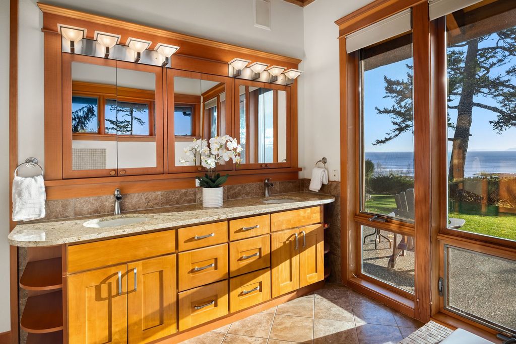 $2.88 Million Home in Washington's San Juan Islands Showcases Artisanal Elegance and Captivating Views
