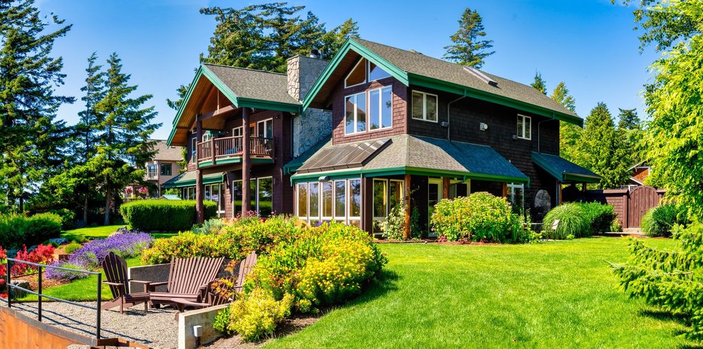 $2.88 Million Home in Washington's San Juan Islands Showcases Artisanal Elegance and Captivating Views