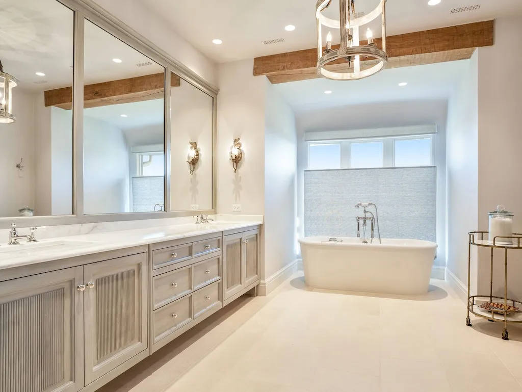222 West Van Buren Avenue Home in Naperville, Illinois. Experience the epitome of luxury living at the Laurel Estate, a stunning French provincial-style mansion meticulously crafted by Charles Cook Architectural Design Studio. This flagship Midwest estate offers a unique blend of elegant design, spa-like ambiance, and seamless indoor-outdoor spaces. 