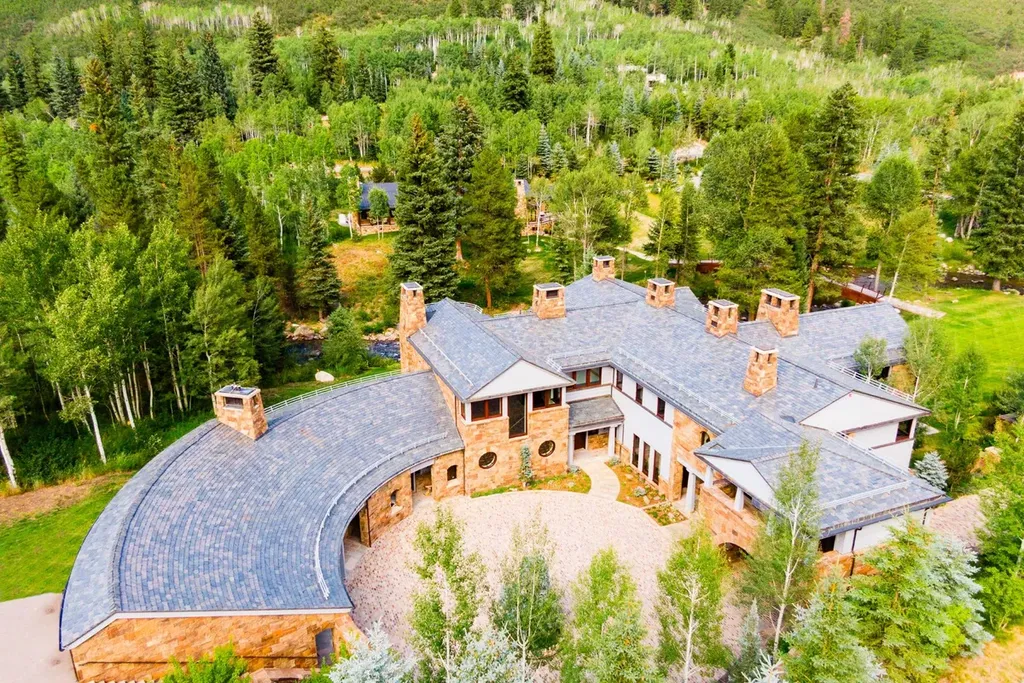 41 Popcorn Lane Home in Aspen, Colorado. Discover a truly remarkable property nestled in the heart of Aspen, where the Roaring Fork River flows just steps from your door. This unique estate, comprised of 41 Popcorn Lane and 100 Difficult Lane, offers an unbeatable combination of location, luxurious living, and stunning natural beauty.