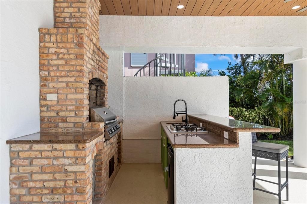 Discover the epitome of luxury living at 2 River Falls Drive, Cocoa Beach, Florida. This 5-bedroom, 6-bathroom custom estate, fully remodeled in 2022, offers 150 feet of pristine river frontage and unobstructed views.