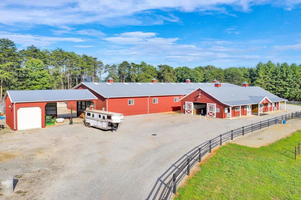 Absolutely Stunning Waterfront Home with Exquisite Barn in Moneta, Virginia Offered at $4,499,500