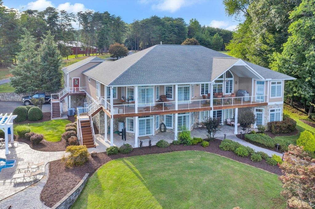 Absolutely Stunning Waterfront Home with Exquisite Barn in Moneta, Virginia Offered at $4,499,500