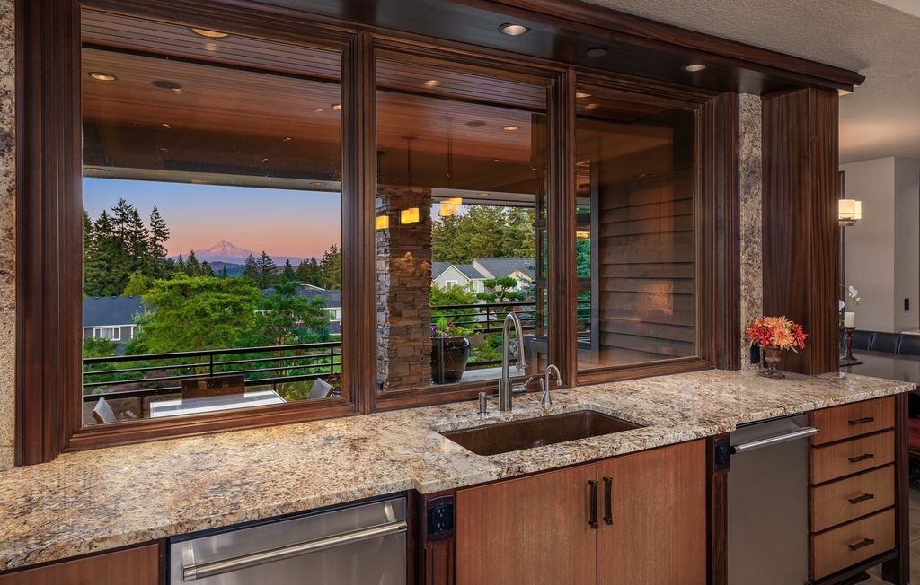 Architectural Marvel: Frank Lloyd Wright-Inspired Masterpiece on 2.2  Manicured Acres in Happy Valley, Oregon, Offered at $5.995 Million
