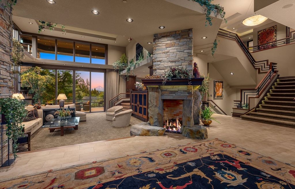 Architectural Marvel: Frank Lloyd Wright-Inspired Masterpiece on 2.2  Manicured Acres in Happy Valley, Oregon, Offered at $5.995 Million