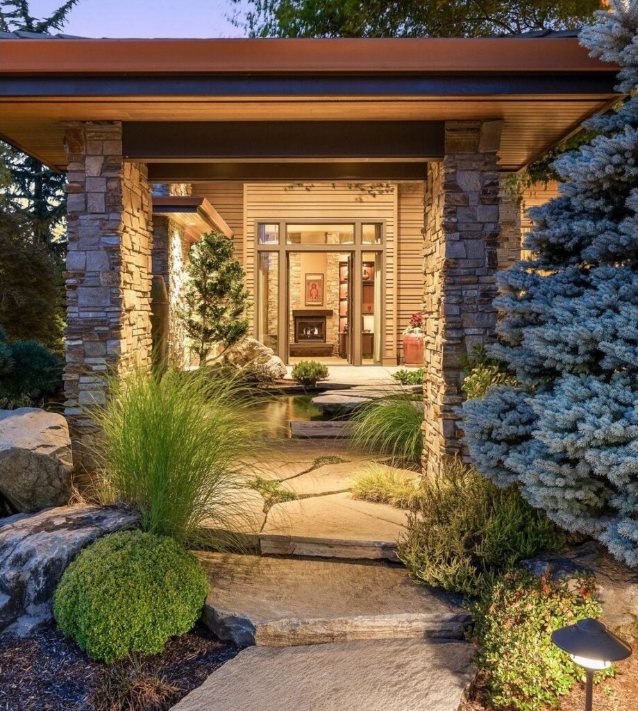 Architectural Marvel: Frank Lloyd Wright-Inspired Masterpiece on 2.2  Manicured Acres in Happy Valley, Oregon, Offered at $5.995 Million