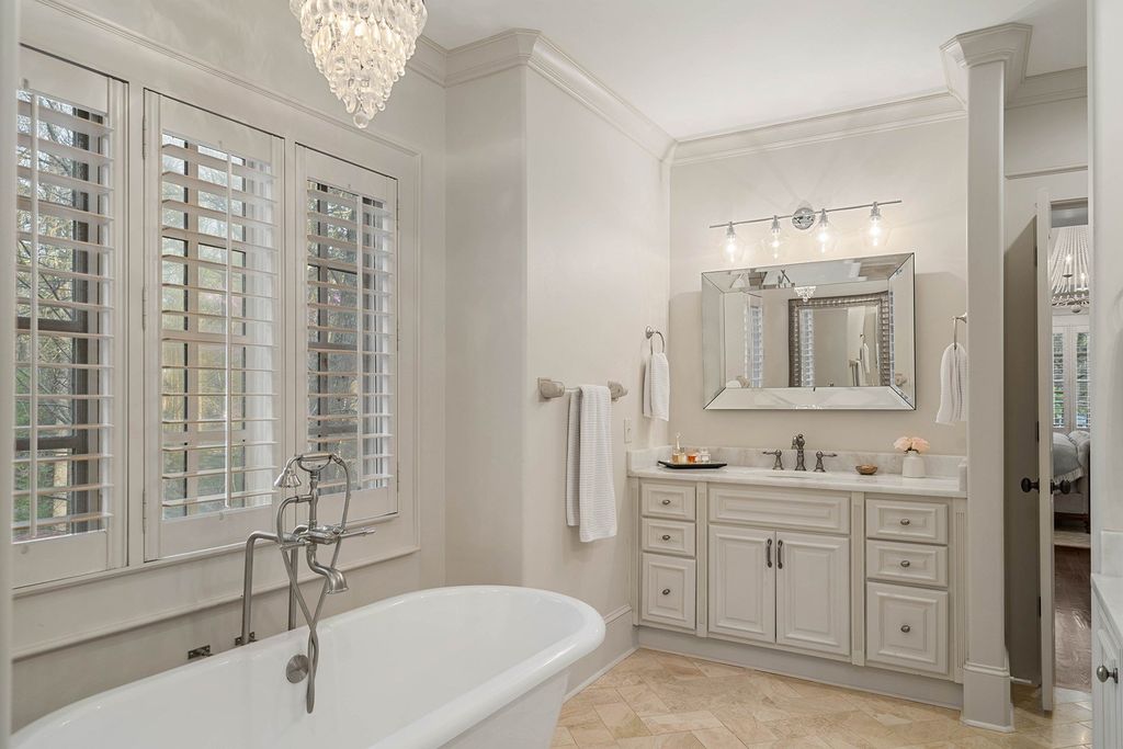 At 2.495 Million Atlanta Georgia Home Showcases a Timeless Blend of Stone Brick and Enchanting Shingled Gables 25