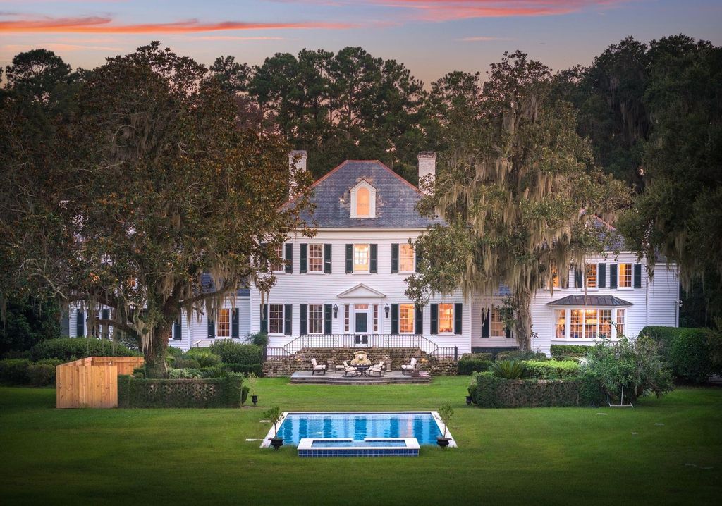 Bonny Hall: A Stunning Blend of Lowcountry Elegance and Modern Luxury in Yemassee, South Carolina, Listed at $11.5 Million
