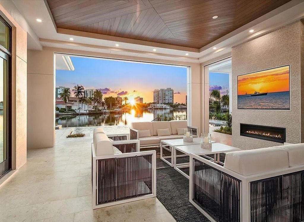 Experience waterfront luxury like never before at 3841 Crayton Road in Naples, Florida. This 5-bedroom, 6-bathroom masterpiece, built in 2023, is the result of a remarkable collaboration between Knauf Koenig, Falconer Jones, and Clive Daniel interior designers.