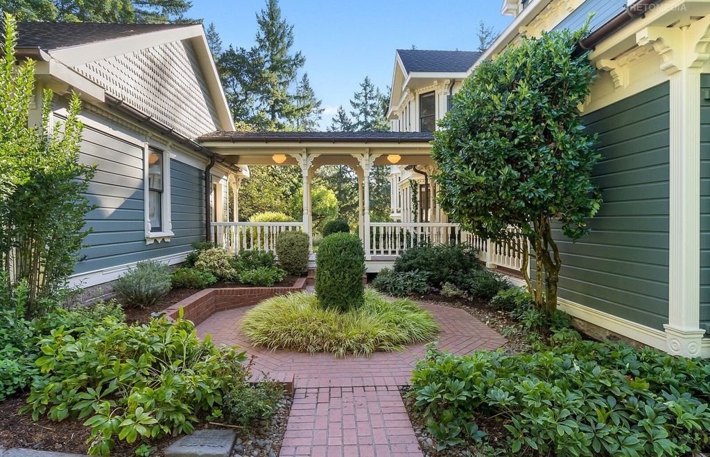 Charming Victorian-Style Storybook Home in Newberg, Oregon Hits the Market at $2.295 Million