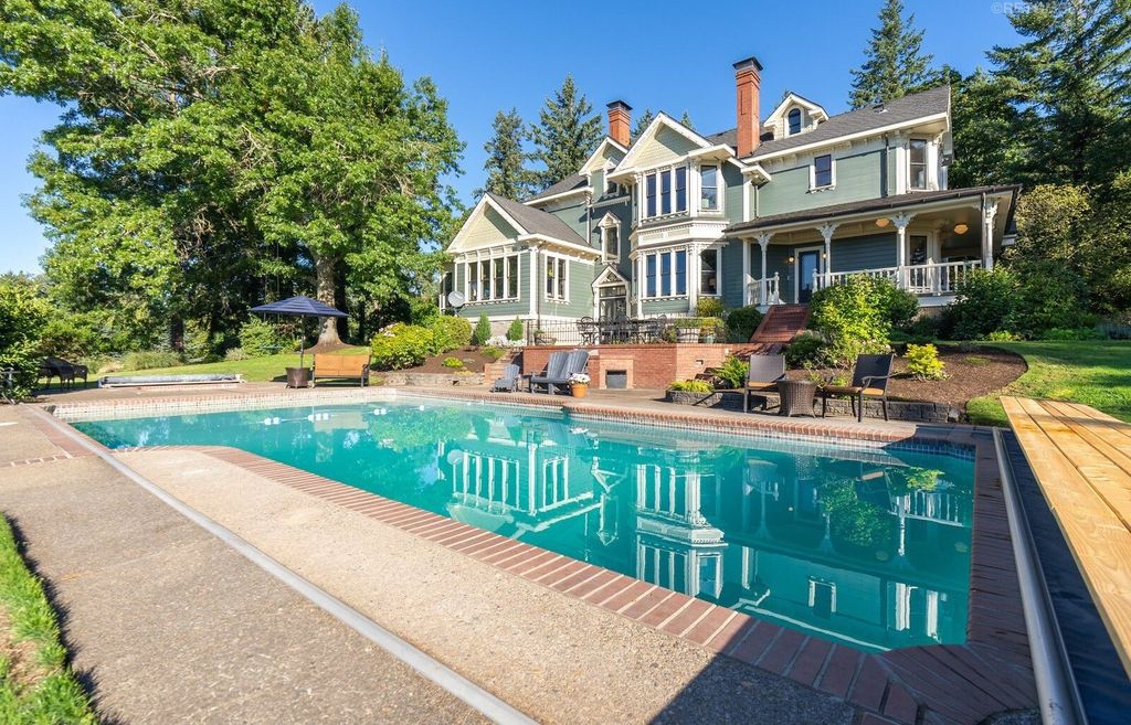 Charming Victorian-Style Storybook Home in Newberg, Oregon Hits the Market at $2.295 Million