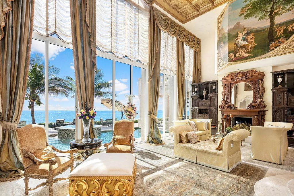 Imagine waking up to a stretch of your own private beach along the east coast of the renowned luxury destination of Florida. This sandy oasis spans over half an acre and offers an unparalleled coastal living experience, located 4217 S Ocean Blvd, Highland Beach, FL