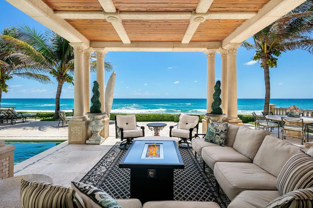 Imagine waking up to a stretch of your own private beach along the east coast of the renowned luxury destination of Florida. This sandy oasis spans over half an acre and offers an unparalleled coastal living experience, located 4217 S Ocean Blvd, Highland Beach, FL
