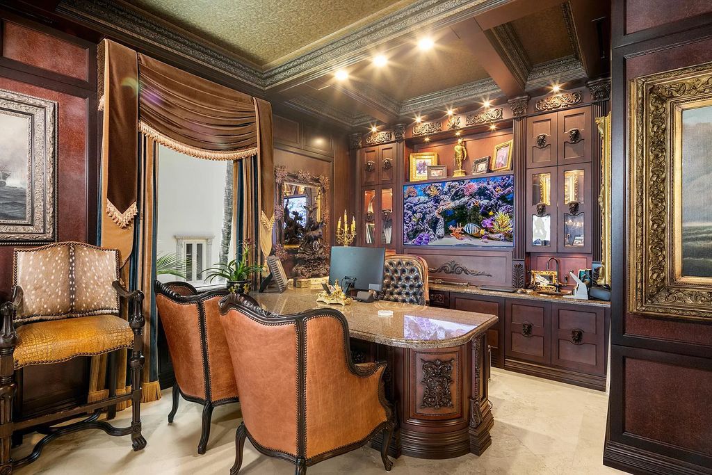 Imagine waking up to a stretch of your own private beach along the east coast of the renowned luxury destination of Florida. This sandy oasis spans over half an acre and offers an unparalleled coastal living experience, located 4217 S Ocean Blvd, Highland Beach, FL