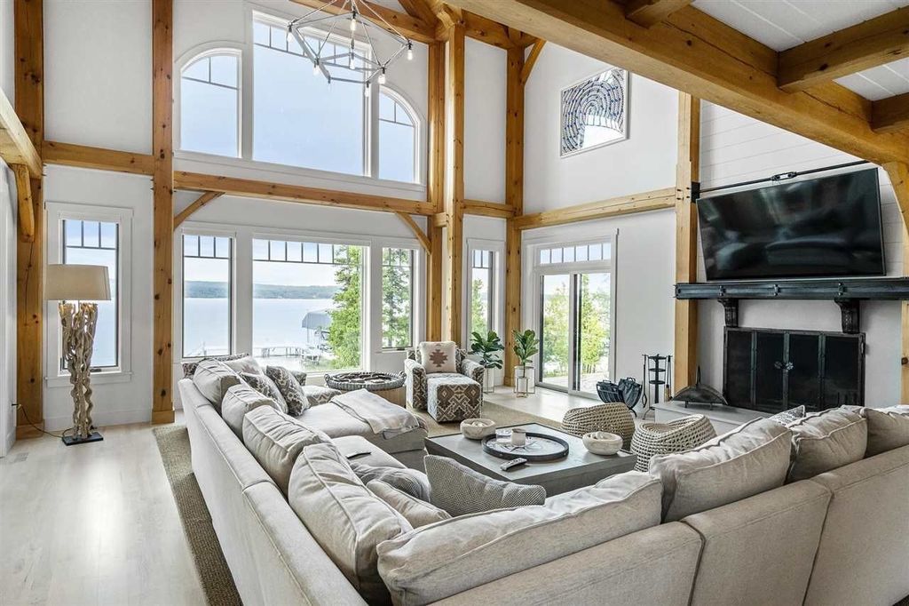 East Jordan, Michigan Gem: $4.495 Million for an Ideal Space with State-of-the-Art Amenities and Bold Design
