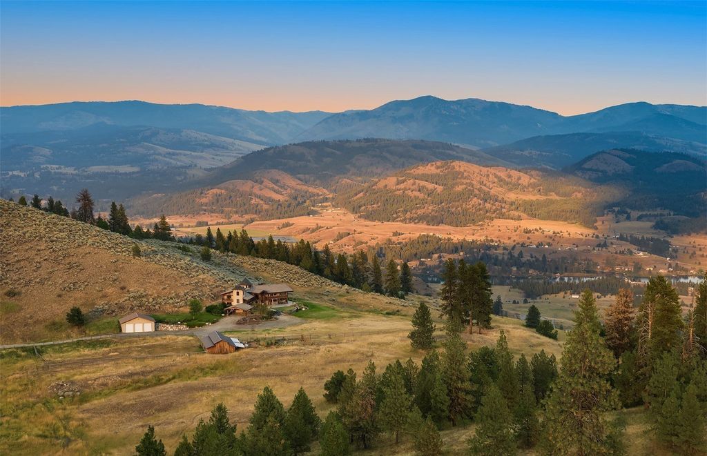 Embrace Serene Sophistication: The Secluded Hardrock Ranch Retreat in Republic, Washington, Listed for $3.585 Million