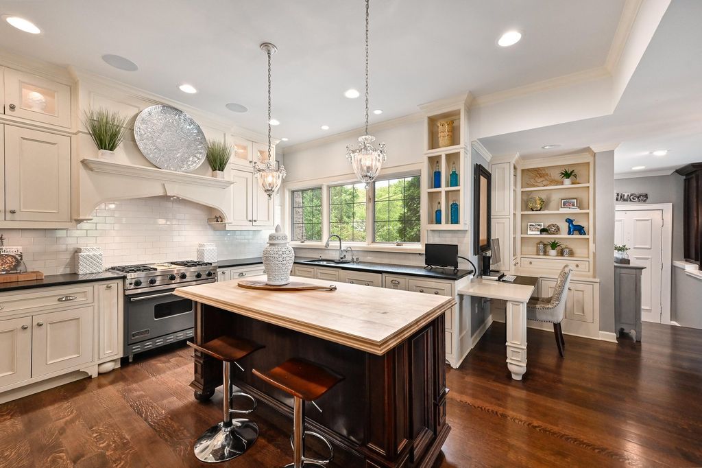 Enchanting Tudor-Style Residence with Breathtaking Lake Michigan Views in Wisconsin for $2.95 Million