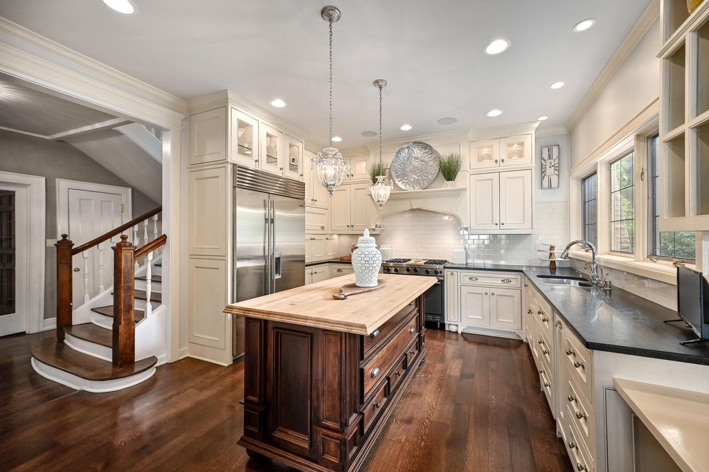Enchanting Tudor-Style Residence with Breathtaking Lake Michigan Views in Wisconsin for $2.95 Million