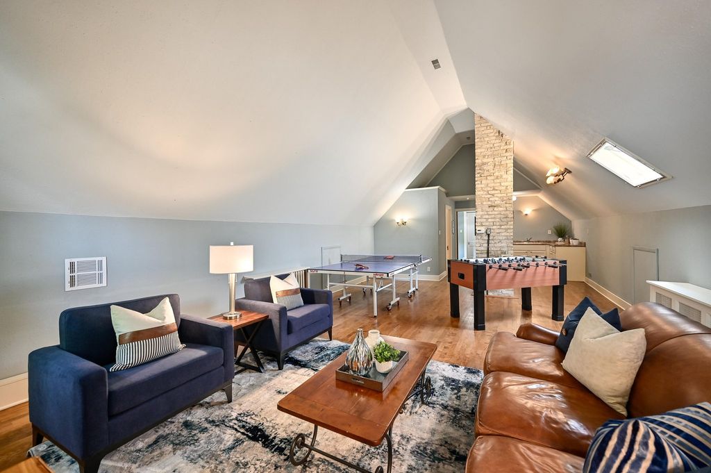 Enchanting Tudor-Style Residence with Breathtaking Lake Michigan Views in Wisconsin for $2.95 Million