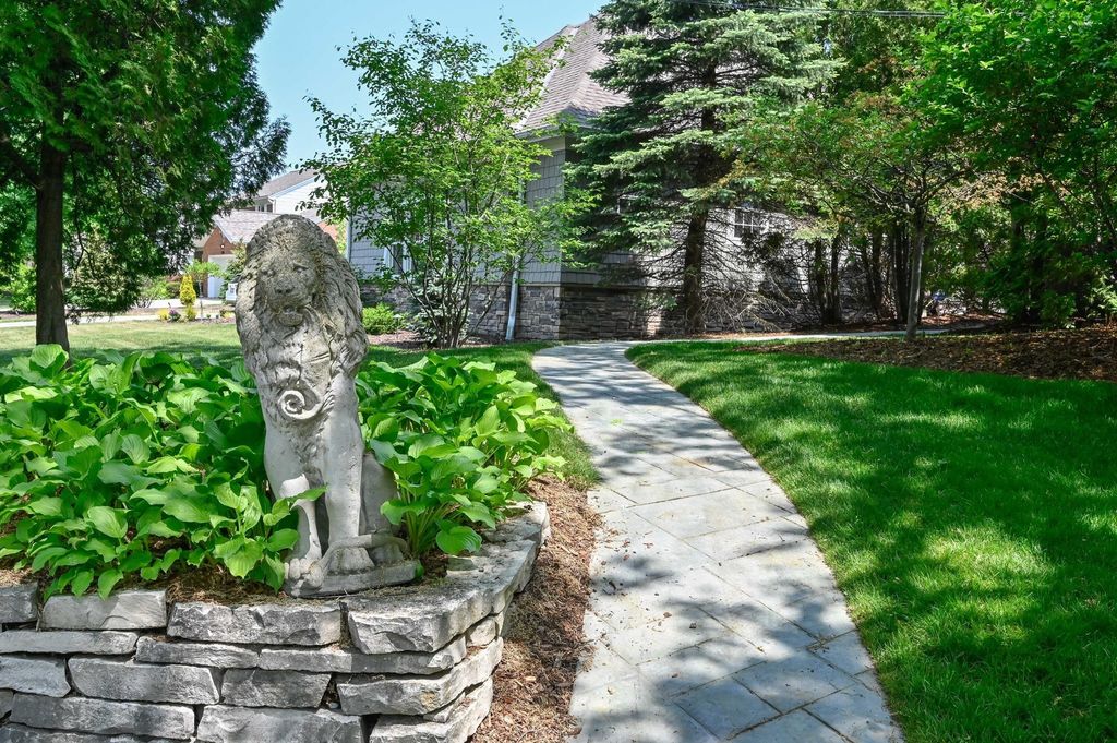Enchanting Tudor-Style Residence with Breathtaking Lake Michigan Views in Wisconsin for $2.95 Million