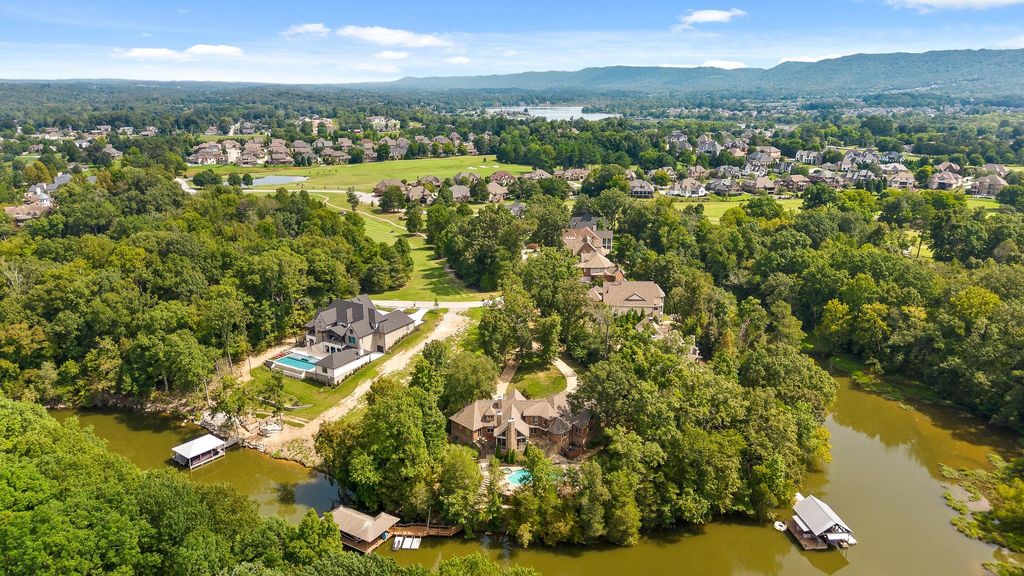 Endless Summer at Your Doorstep: Luxurious Lakefront Estate in Ooltewah, Tennessee, Offered at $2.65 Million
