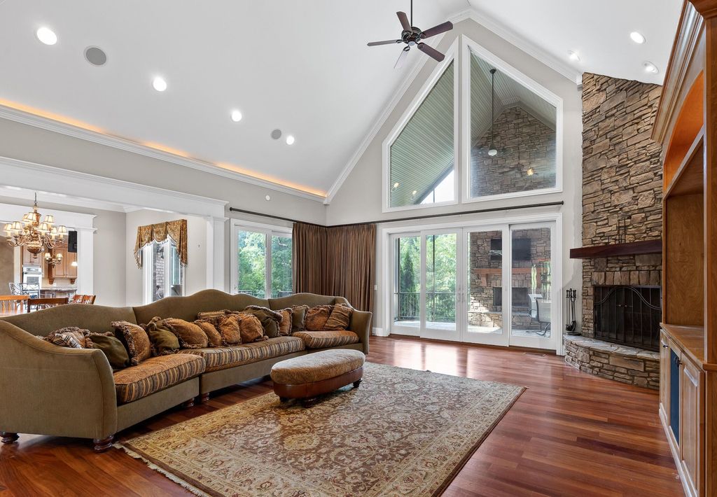 Endless Summer at Your Doorstep: Luxurious Lakefront Estate in Ooltewah, Tennessee, Offered at $2.65 Million