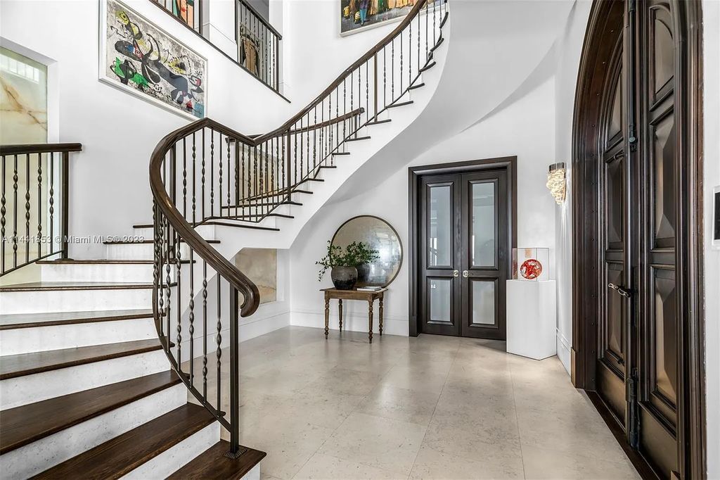 Discover the epitome of luxury waterfront living at 3590 Crystal View Court, Miami, Florida. This magnificent mansion offers 6 bedrooms, 10 bathrooms, and 13,930 square feet of living space on a spacious 0.45-acre lot.