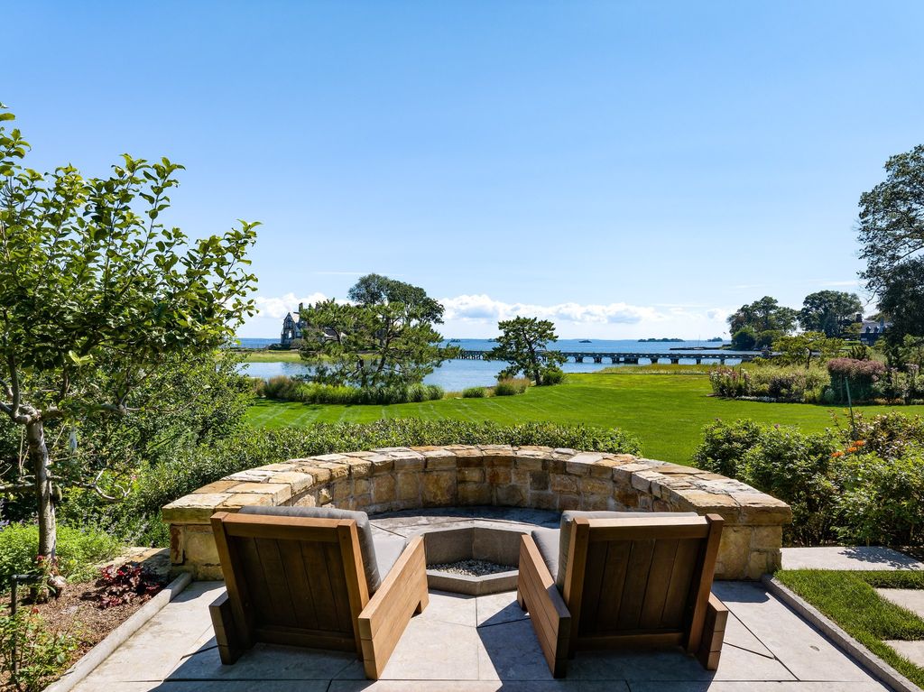 Exquisite $47.5 Million Waterfront French Manor in Exclusive Mead Point, Greenwich, Connecticut