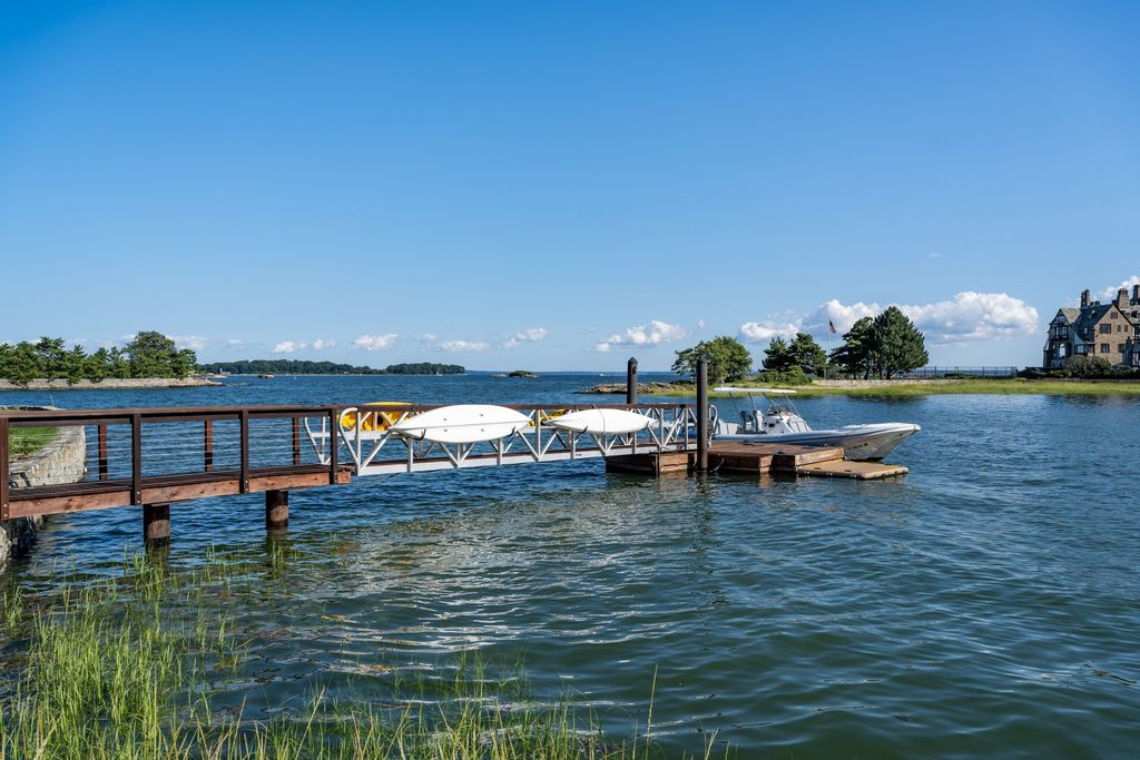 Exquisite $47.5 Million Waterfront French Manor in Exclusive Mead Point, Greenwich, Connecticut