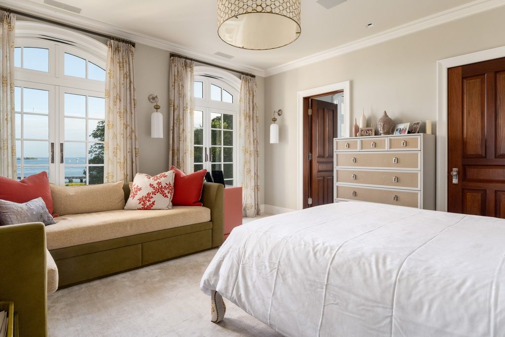 Exquisite $47.5 Million Waterfront French Manor in Exclusive Mead Point, Greenwich, Connecticut