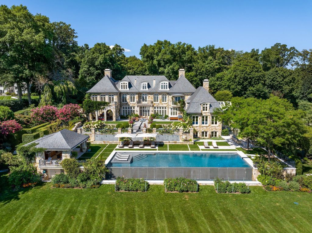 Exquisite 47.5 Million Waterfront French Manor in Exclusive Mead Point Greenwich Connecticut 44