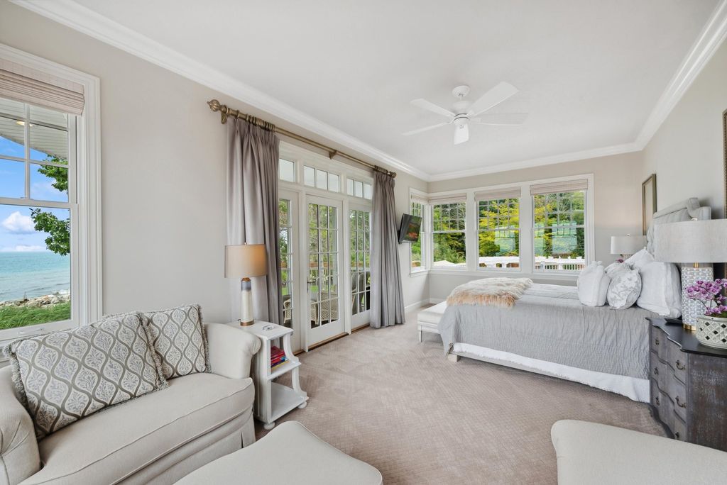 Exquisite Luxury Living: Private Beachfront Estate in South Haven, Michigan Priced at $6.75 Million