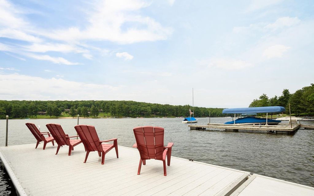 Extraordinary Lakefront Luxury: Stunning Stone and Stucco Home in Oakland, Maryland Offered at $3.95 Million