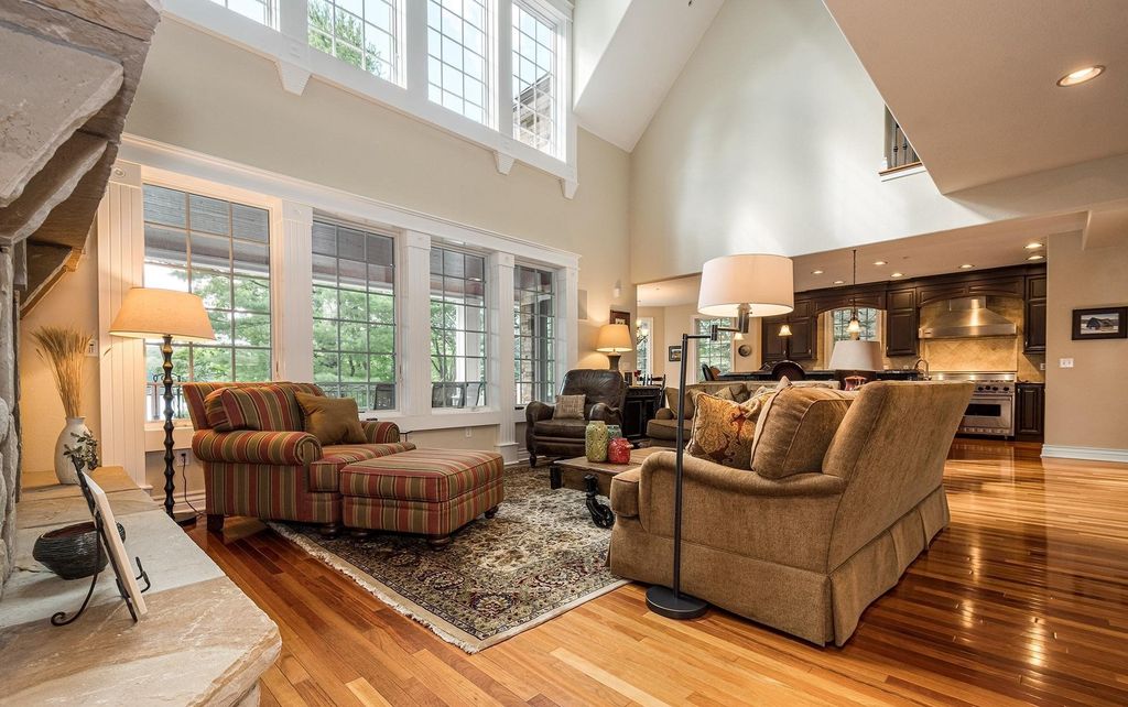 Extraordinary Lakefront Luxury: Stunning Stone and Stucco Home in Oakland, Maryland Offered at $3.95 Million