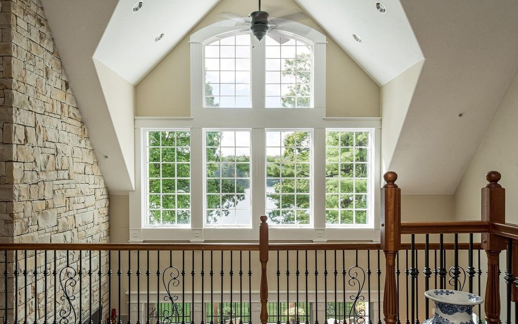 Extraordinary Lakefront Luxury: Stunning Stone and Stucco Home in Oakland, Maryland Offered at $3.95 Million