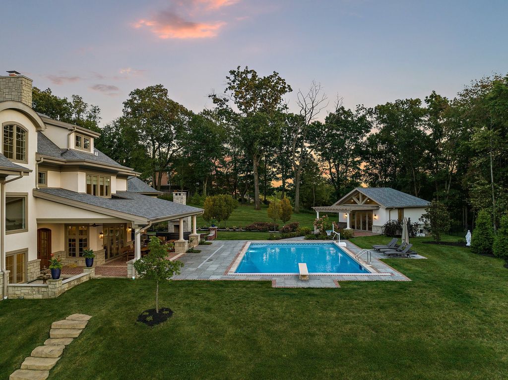Gibsonia, Pennsylvania Gem: $2.95 Million Home with Spectacular Resort-Style Backyard and Mesmerizing Views