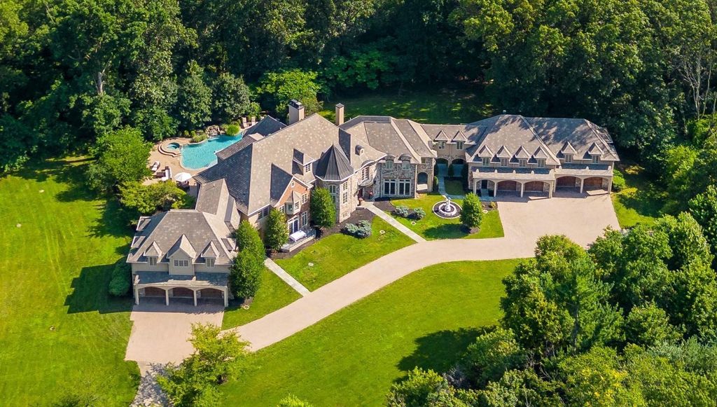 Lafayette Hill, Pennsylvania Gem: Stone Home with Exceptional Craftsmanship Listed for $3.45 Million