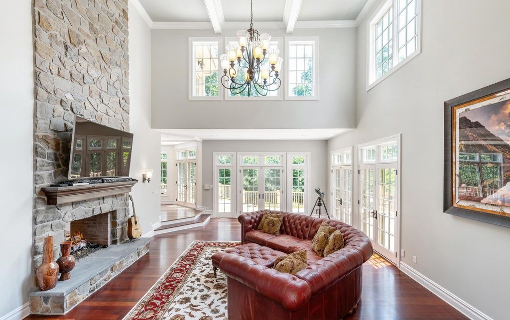Lafayette Hill, Pennsylvania Gem: Stone Home with Exceptional Craftsmanship Listed for $3.45 Million