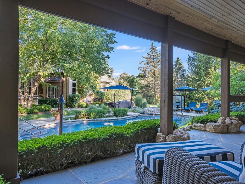 Luxurious Home Offers Ultimate Privacy and Seclusion in St. Charles, Illinois for $2.65 Million