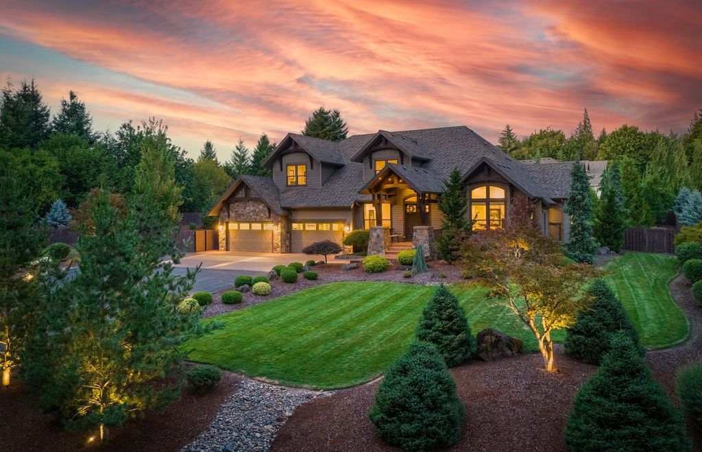Luxury at Its Finest: $2.35 Million Ridgefield, Washington Home Exudes Elegance in Every Detail